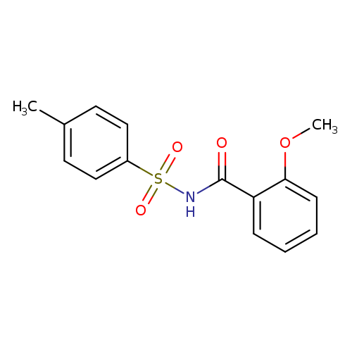 2-methoxy-N-(4-methylbenzenesulfonyl)benzamide
