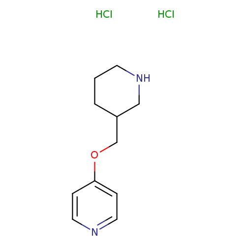 4-[(piperidin-3-yl)methoxy]pyridine dihydrochloride