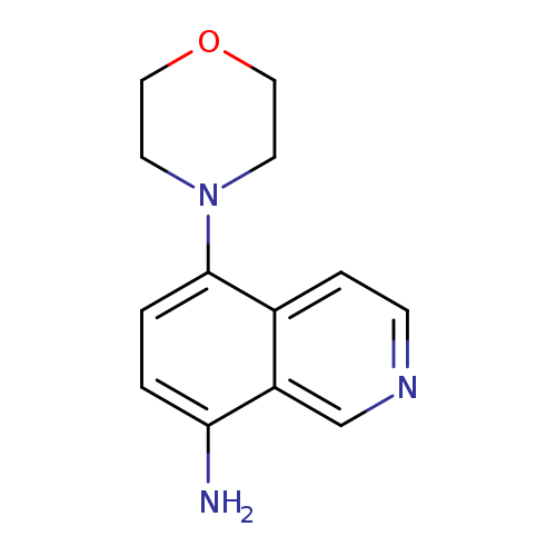 5-(morpholin-4-yl)isoquinolin-8-amine