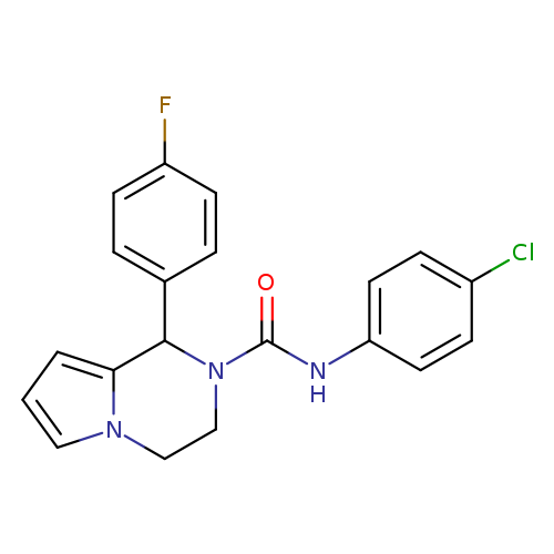 N-(4-chlorophenyl)-1-(4-fluorophenyl)-1H,2H,3H,4H-pyrrolo[1,2-a]pyrazine-2-carboxamide