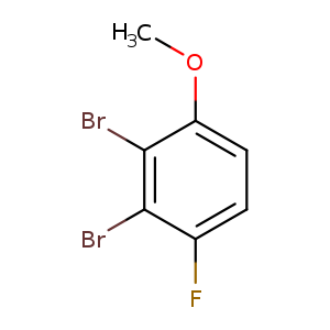 2,3-dibromo-1-fluoro-4-methoxybenzene