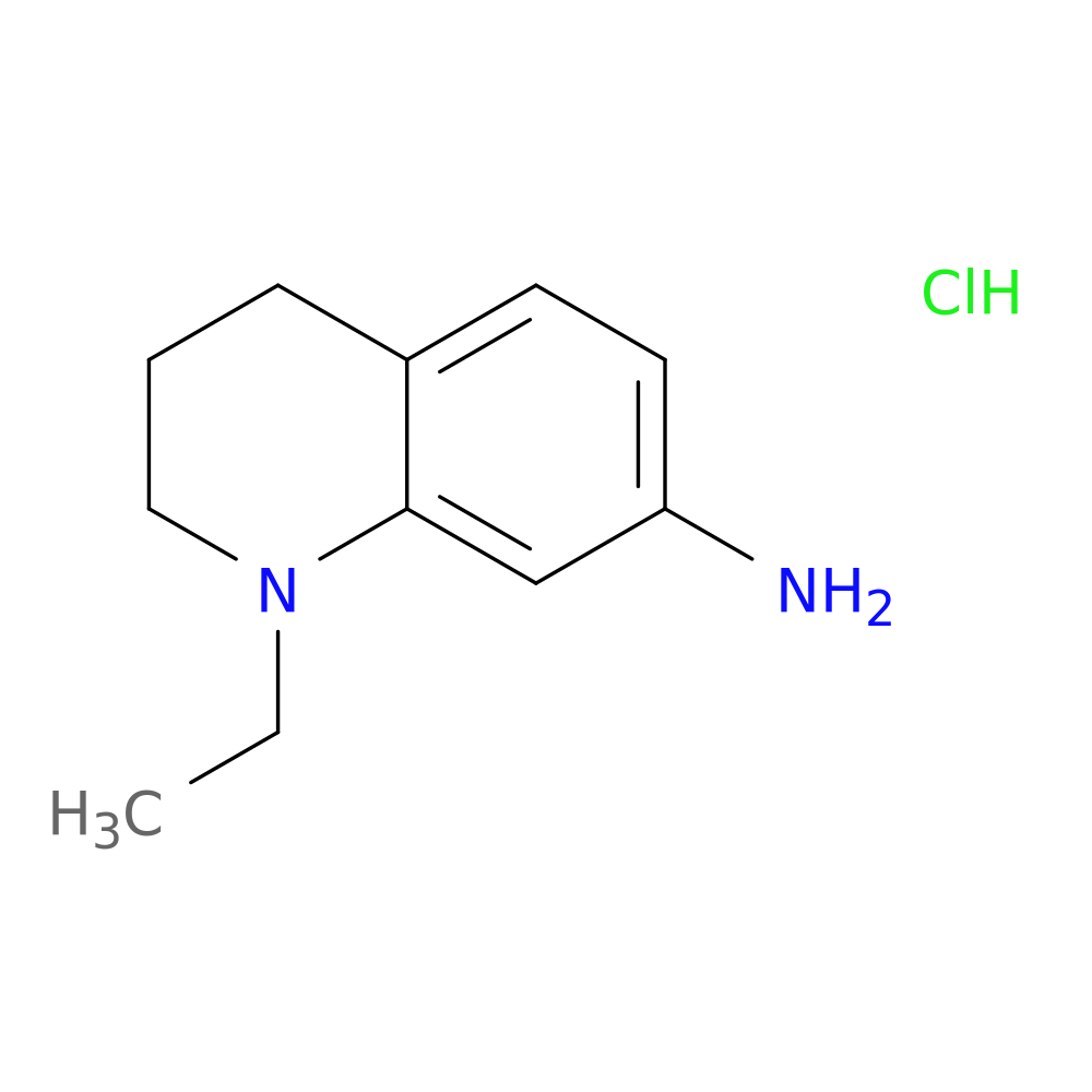 N-ETHYL-1,2,3,4-TETRAHYDRO-7-QUINOLINAMINE HYDROCHLORIDE