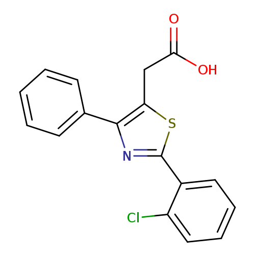 2-(2-(2-Chlorophenyl)-4-phenylthiazol-5-yl)acetic acid