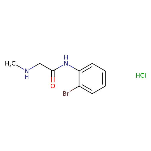 N-(2-bromophenyl)-2-(methylamino)acetamide hydrochloride