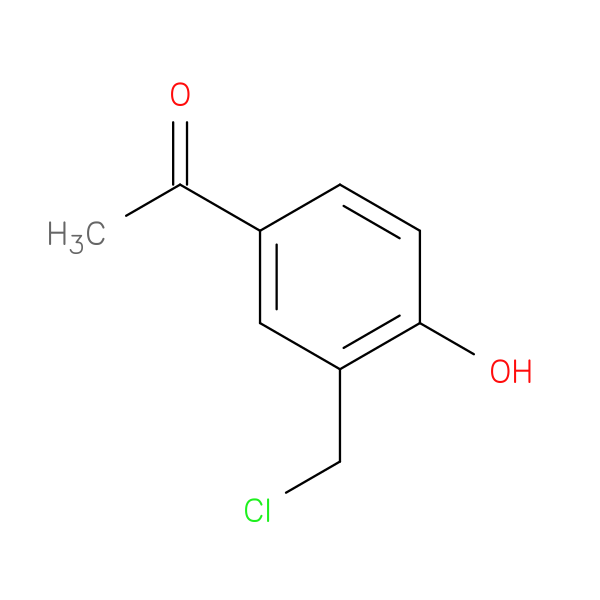 1-(3-(Chloromethyl)-4-hydroxyphenyl)ethanone