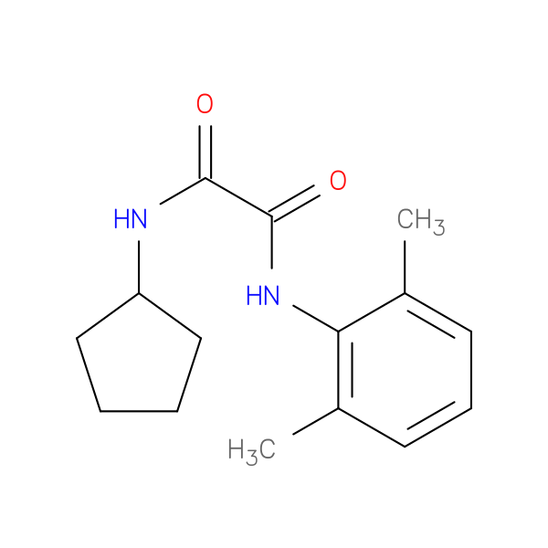 N-cyclopentyl-N'-(2,6-dimethylphenyl)ethanediamide