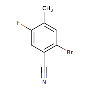 2-bromo-5-fluoro-4-methylbenzonitrile