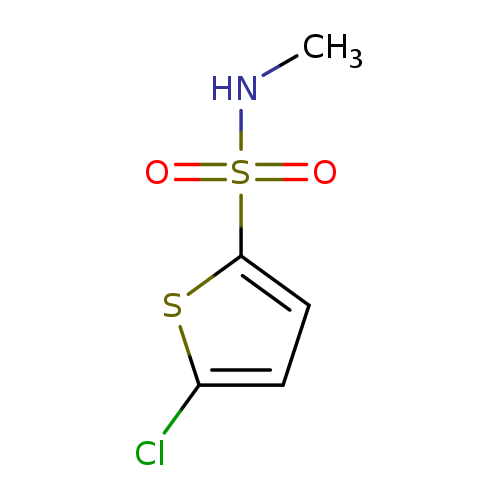 5-chloro-N-methylthiophene-2-sulfonamide