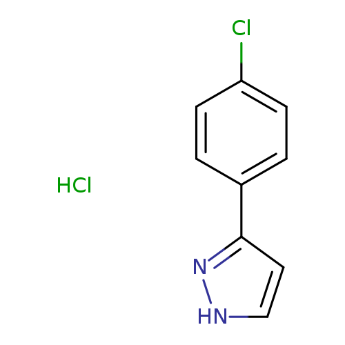 3-(4-chlorophenyl)-1H-pyrazolehydrochloride