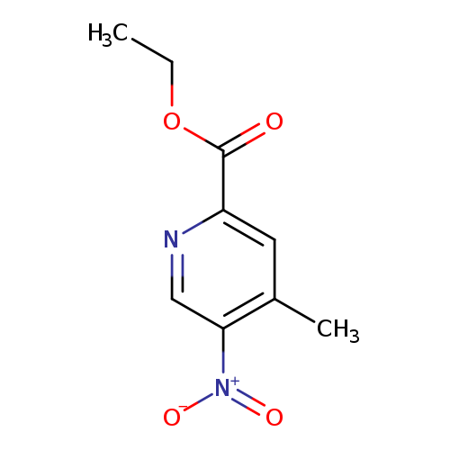 2-Pyridinecarboxylic acid, 4-methyl-5-nitro-, ethyl ester