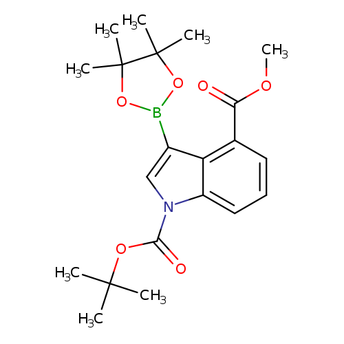 1-BOC-4-(methylcarbonyl)indole-3-boronic acid, pinacol ester