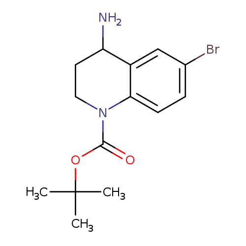 tert-butyl4-amino-6-bromo-1,2,3,4-tetrahydroquinoline-1-carboxylate