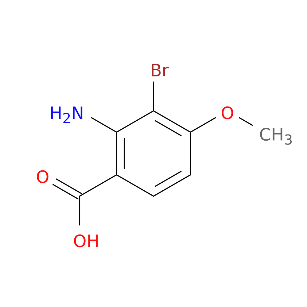 2-amino-3-bromo-4-methoxybenzoic acid
