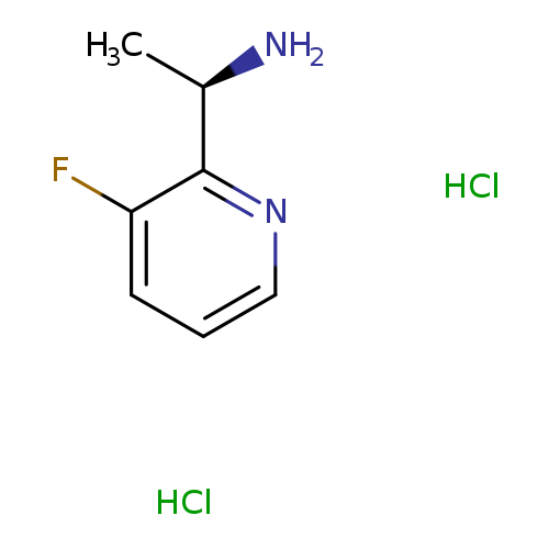 (1R)-1-(3-fluoropyridin-2-yl)ethan-1-amine dihydrochloride