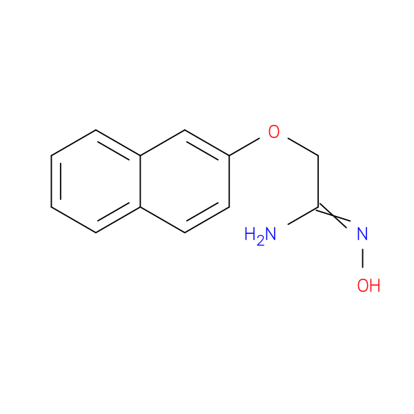 (Z)-N'-Hydroxy-2-(naphthalen-2-yloxy)acetimidamide