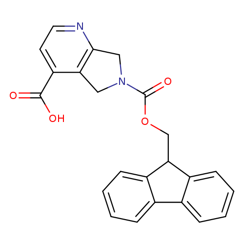 6-{[(9H-fluoren-9-yl)methoxy]carbonyl}-5H,6H,7H-pyrrolo[3,4-b]pyridine-4-carboxylicacid