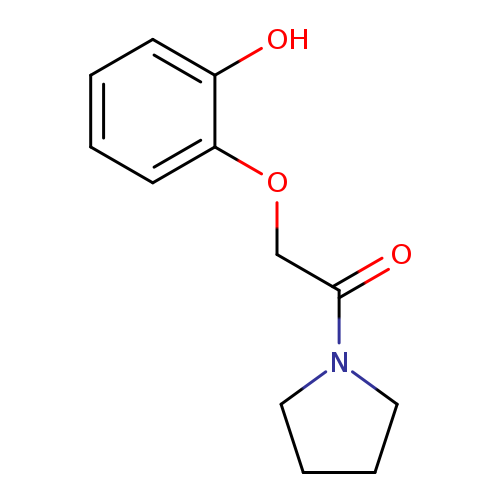 2-(2-hydroxyphenoxy)-1-(pyrrolidin-1-yl)ethan-1-one