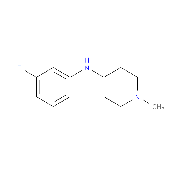 N-(3-fluorophenyl)-1-methylpiperidin-4-amine