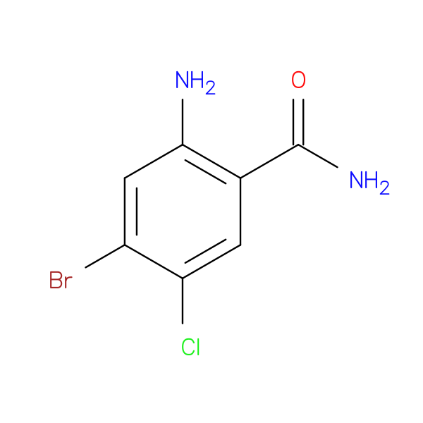 2-Amino-4-Bromo-5-chlorobenzamide