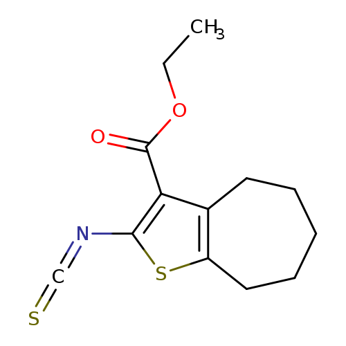 Ethyl 2-isothiocyanato-5,6,7,8-tetrahydro-4h-cyclohepta[b]thiophene-3-carboxylate