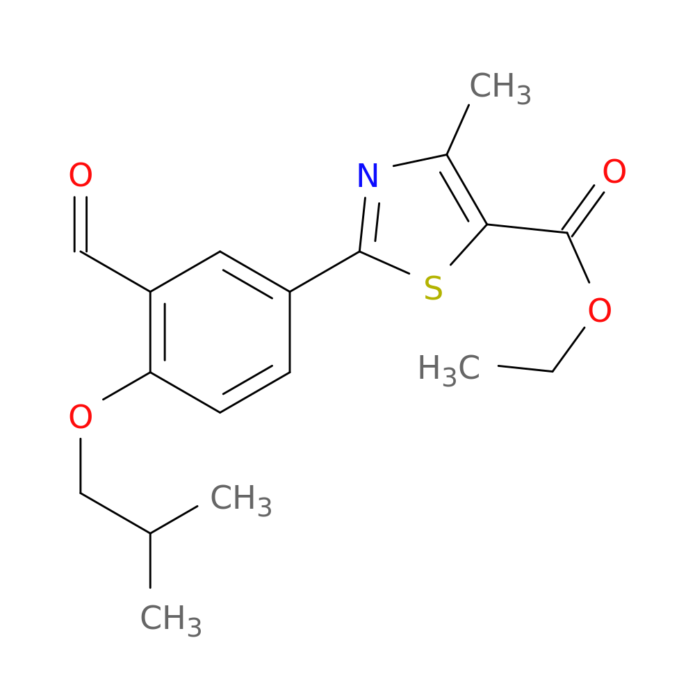Ethyl 2-(3-formyl-4-isobutoxyphenyl)-4-methylthiazole-5-carboxylate
