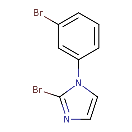 2-bromo-1-(3-bromophenyl)-1H-imidazole