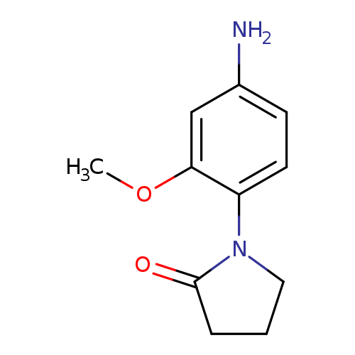 1-(4-Amino-2-methoxyphenyl)pyrrolidin-2-one