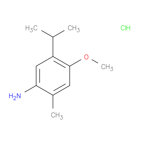 5-ISOPROPYL-4-METHOXY-2-METHYL-PHENYLAMINEHYDROCHLORIDE