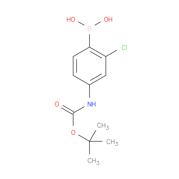 (4-{[(tert-Butoxy)carbonyl]amino}-2-chlorophenyl)boronic acid