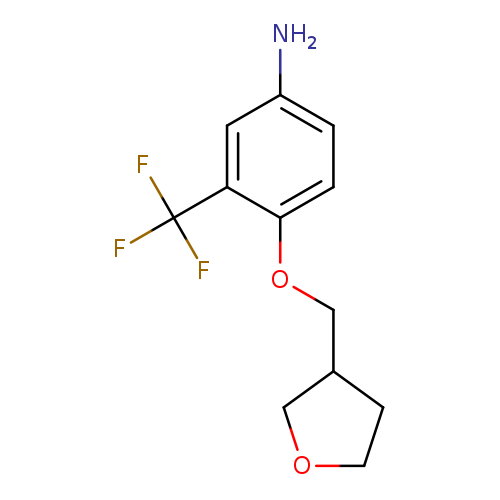 4-(oxolan-3-ylmethoxy)-3-(trifluoromethyl)aniline