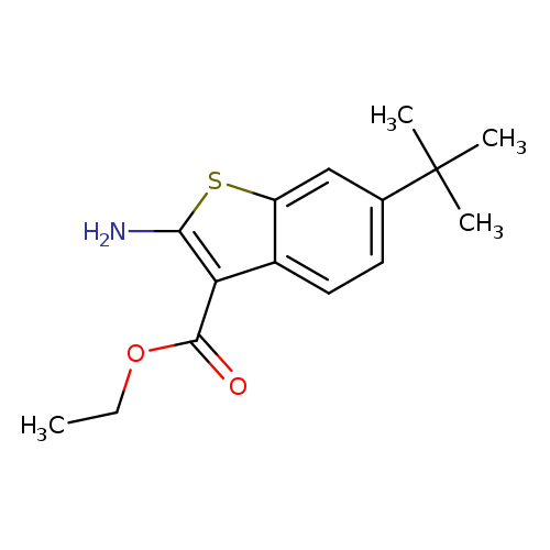 Ethyl 2-amino-6-tert-butyl-1-benzothiophene-3-carboxylate