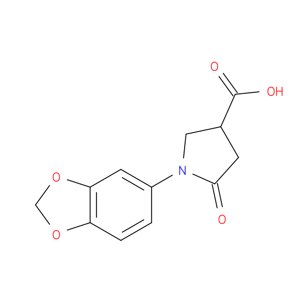 1-(1,3-Benzodioxol-5-yl)-5-oxopyrrolidine-3-carboxylic acid