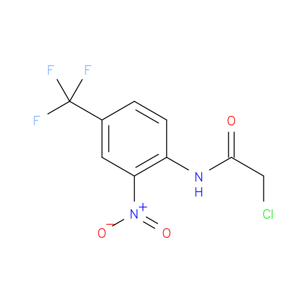 2-chloro-N-[2-nitro-4-(trifluoromethyl)phenyl]acetamide
