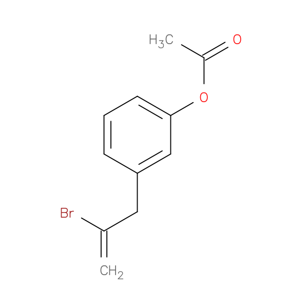 3-(3-Acetoxyphenyl)-2-bromo-1-propene