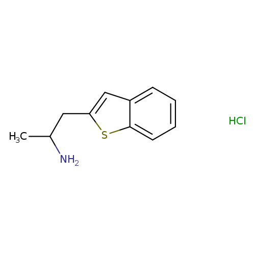 1-(1-benzothiophen-2-yl)propan-2-aminehydrochloride