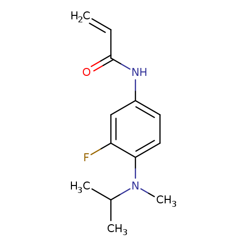 N-{3-fluoro-4-[methyl(propan-2-yl)amino]phenyl}prop-2-enamide