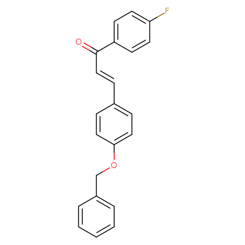 (2E)-3-[4-(benzyloxy)phenyl]-1-(4-fluorophenyl)prop-2-en-1-one