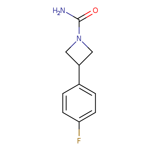 3-(4-fluorophenyl)azetidine-1-carboxamide