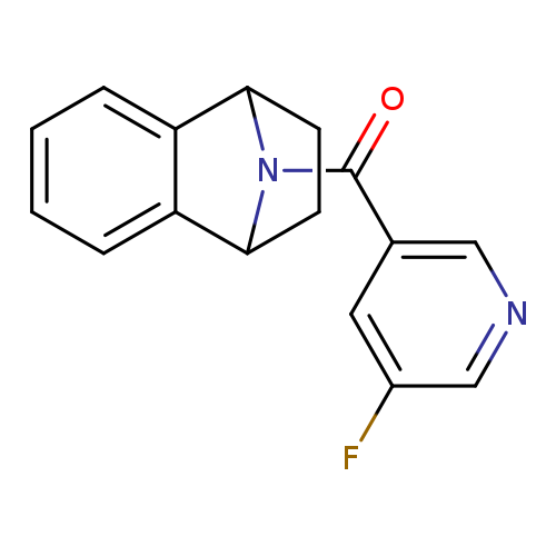 11-(5-fluoropyridine-3-carbonyl)-11-azatricyclo[6.2.1.0^{2,7}]undeca-2(7),3,5-triene
