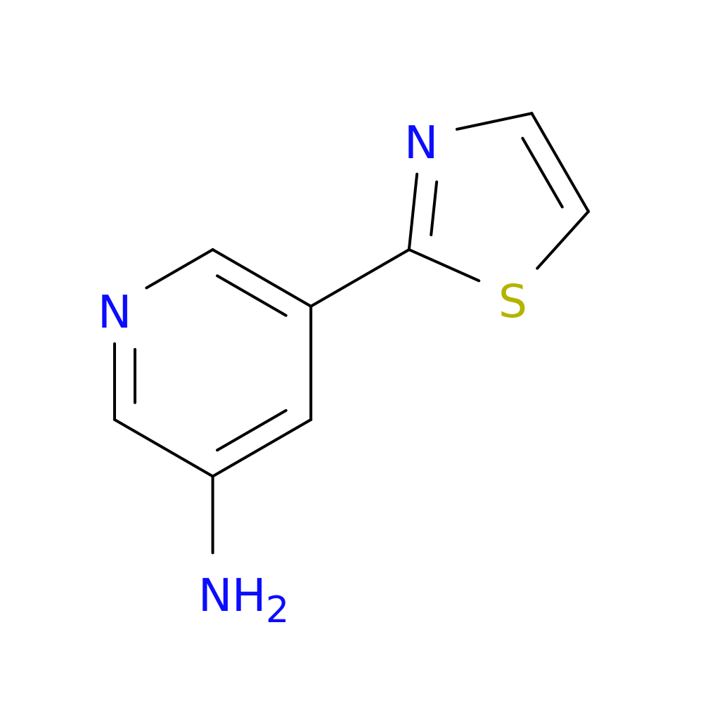 5-(1,3-thiazol-2-yl)pyridin-3-amine