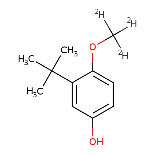 2-tert-Butyl-4-hydroxyanisole-d3
