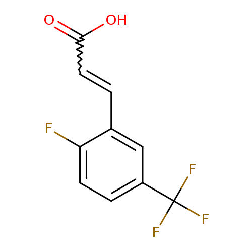 2-PROPENOIC ACID, 3-[2-FLUORO-5-(TRIFLUOROMETHYL)PHENYL]-