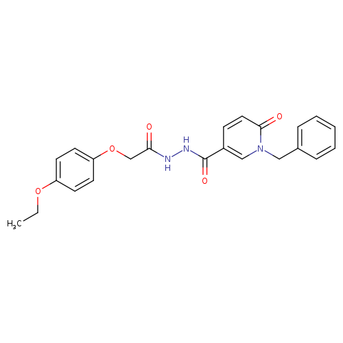 N'-(1-benzyl-6-oxo-1,6-dihydropyridine-3-carbonyl)-2-(4-ethoxyphenoxy)acetohydrazide