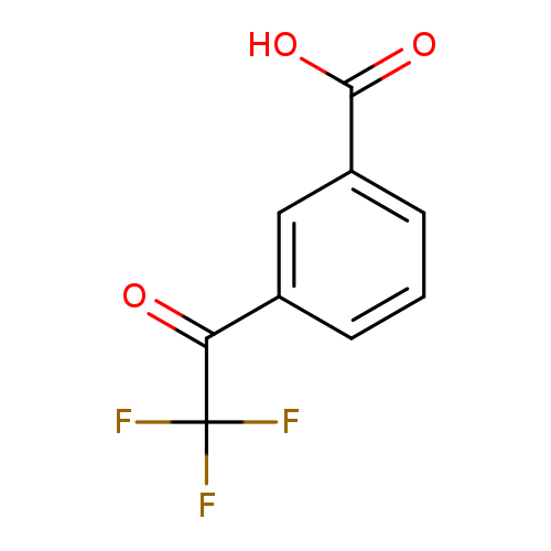 Benzoic acid, 3-(trifluoroacetyl)- (9CI)