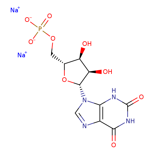 5'-XANTHYLIC ACID, SODIUM SALT (1:2)