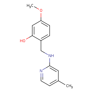5-methoxy-2-{[(4-methylpyridin-2-yl)amino]methyl}phenol