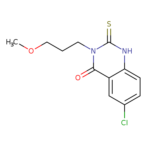 6-Chloro-3-(3-methoxy-propyl)-2-thioxo-2,3-dihydro-1H-quinazolin-4-one