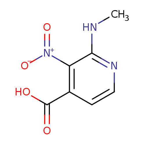 2-(methylamino)-3-nitropyridine-4-carboxylic acid
