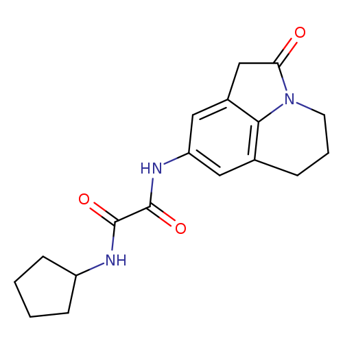 N'-cyclopentyl-N-{2-oxo-1-azatricyclo[6.3.1.0^{4,12}]dodeca-4,6,8(12)-trien-6-yl}ethanediamide