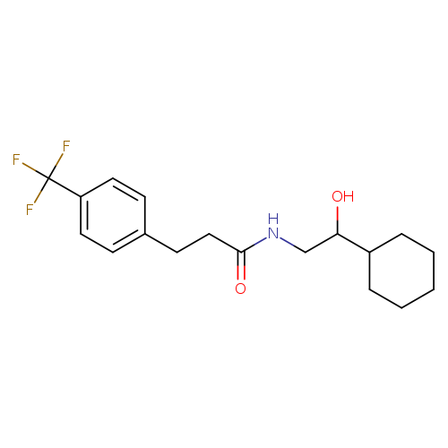 N-(2-cyclohexyl-2-hydroxyethyl)-3-[4-(trifluoromethyl)phenyl]propanamide